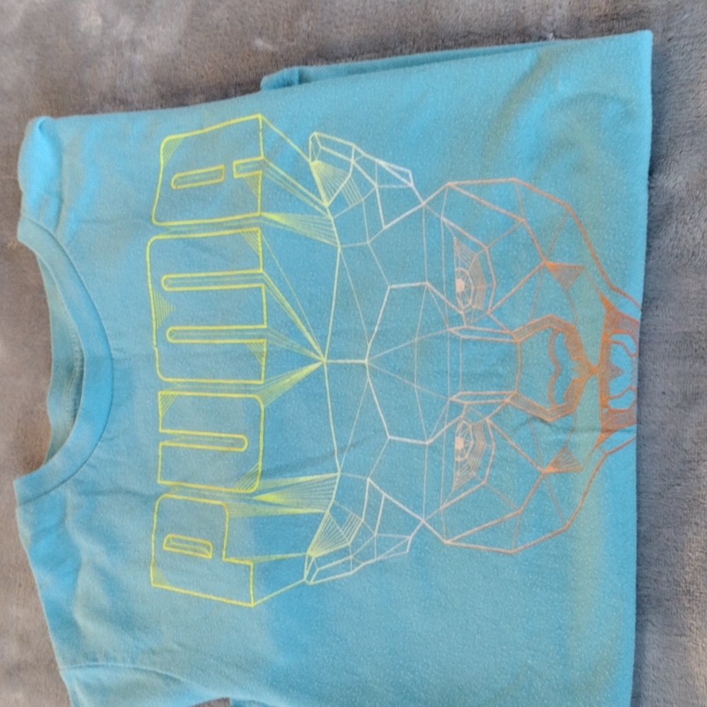 Boys short sleeve puma shirt